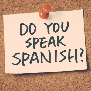 Do you Speak Spanish sign